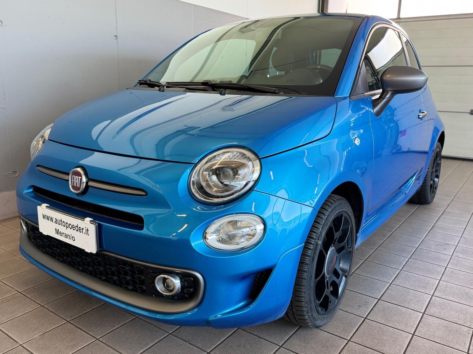 Fiat 500 S 1.2 Blau (1)