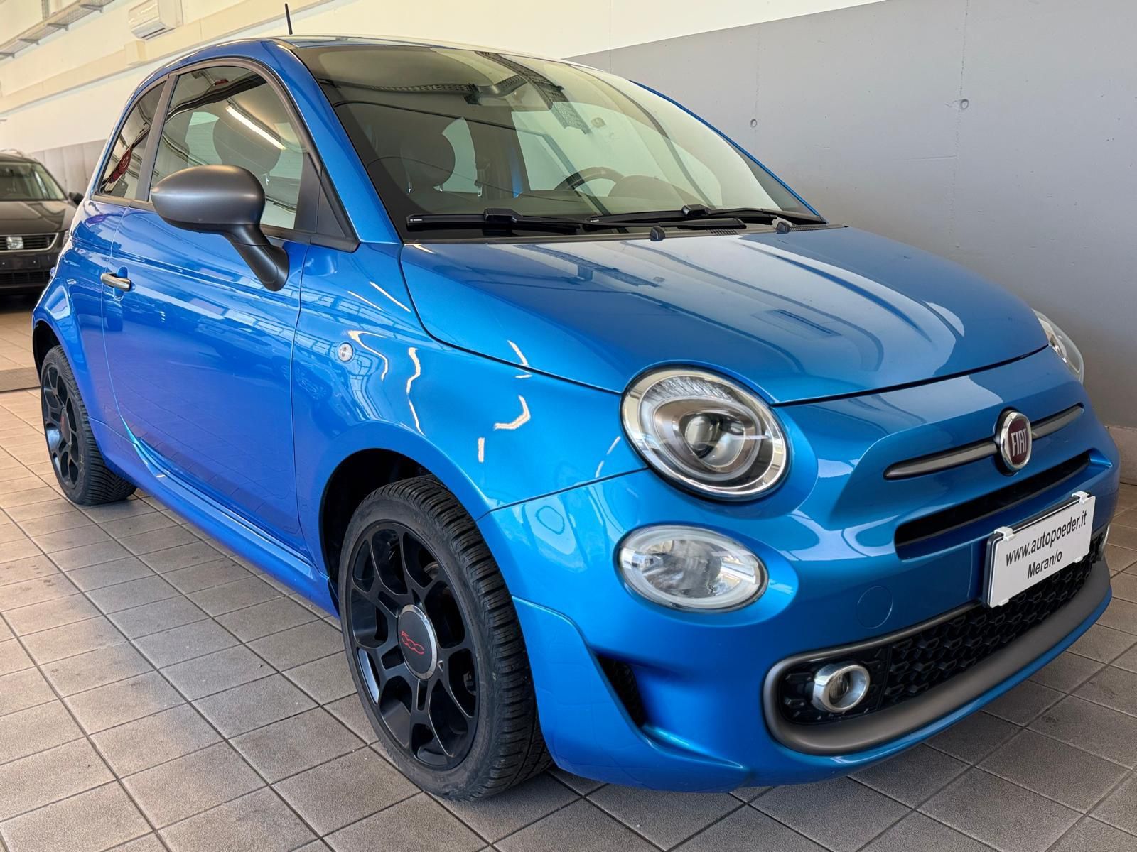 Fiat 500 S 1.2 Blau (2)