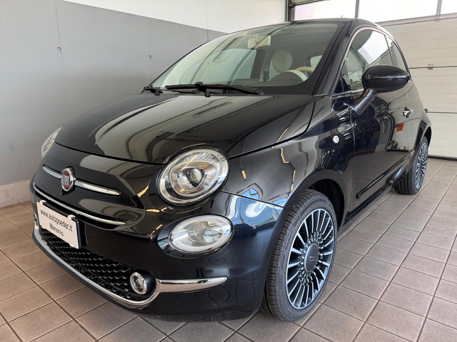 Fiat 500 schwarz 59.000km (1)