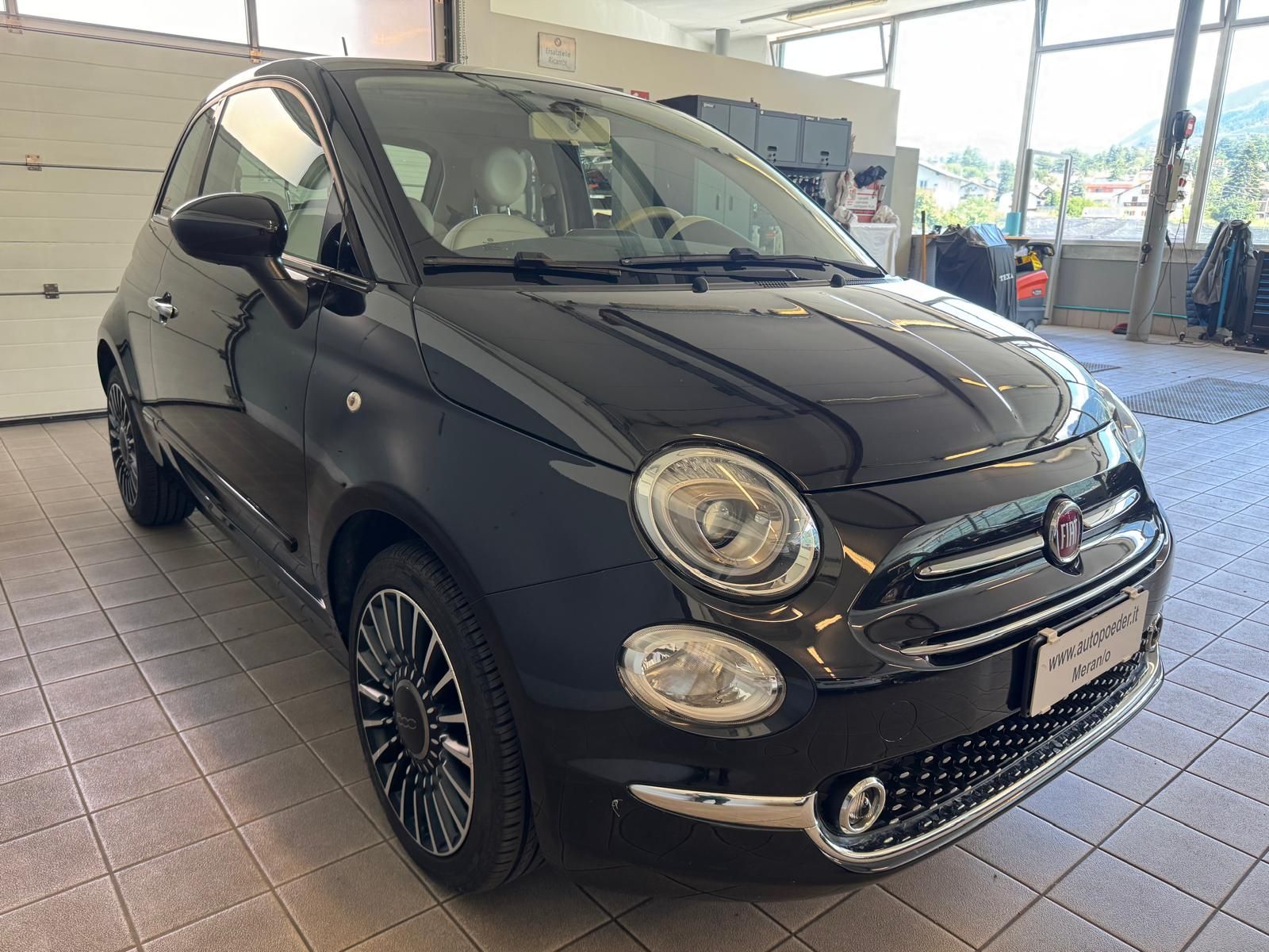 Fiat 500 schwarz 59.000km (2)