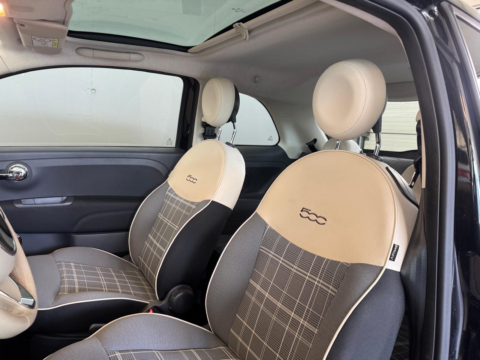 Fiat 500 schwarz 59.000km (9)