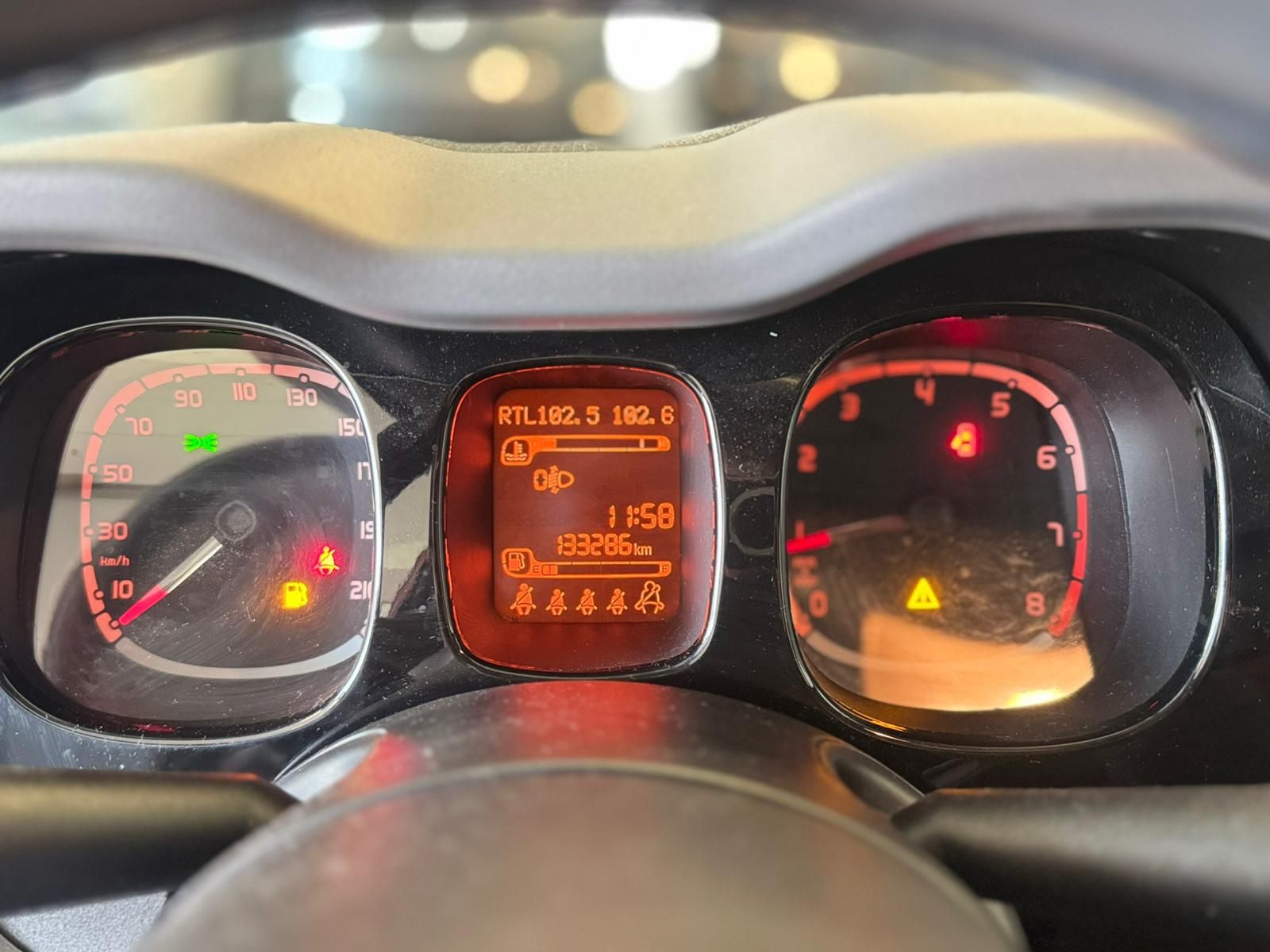 Fiat Panda Rot 133000 km (9)