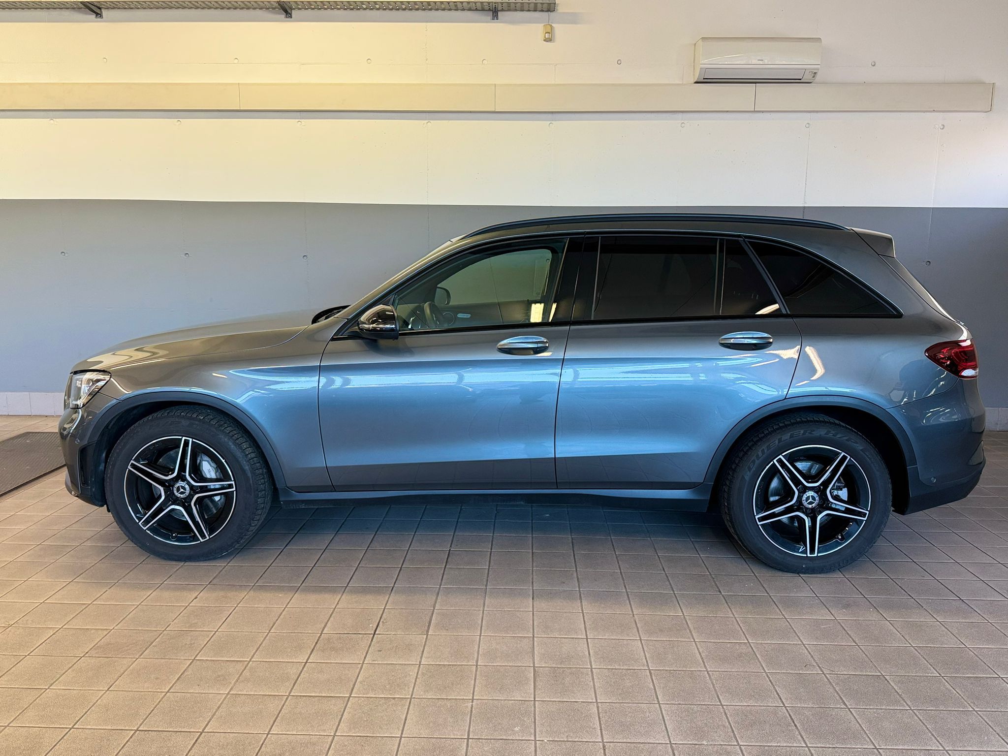 mercedes GLC Hellgrau Gancio (5)