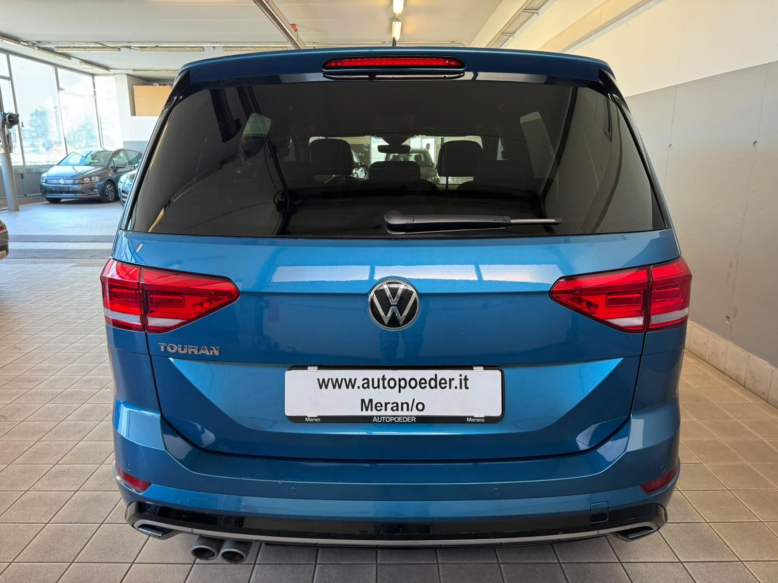 VW Touran R line Blau 2.0 tdi 7posti (7)