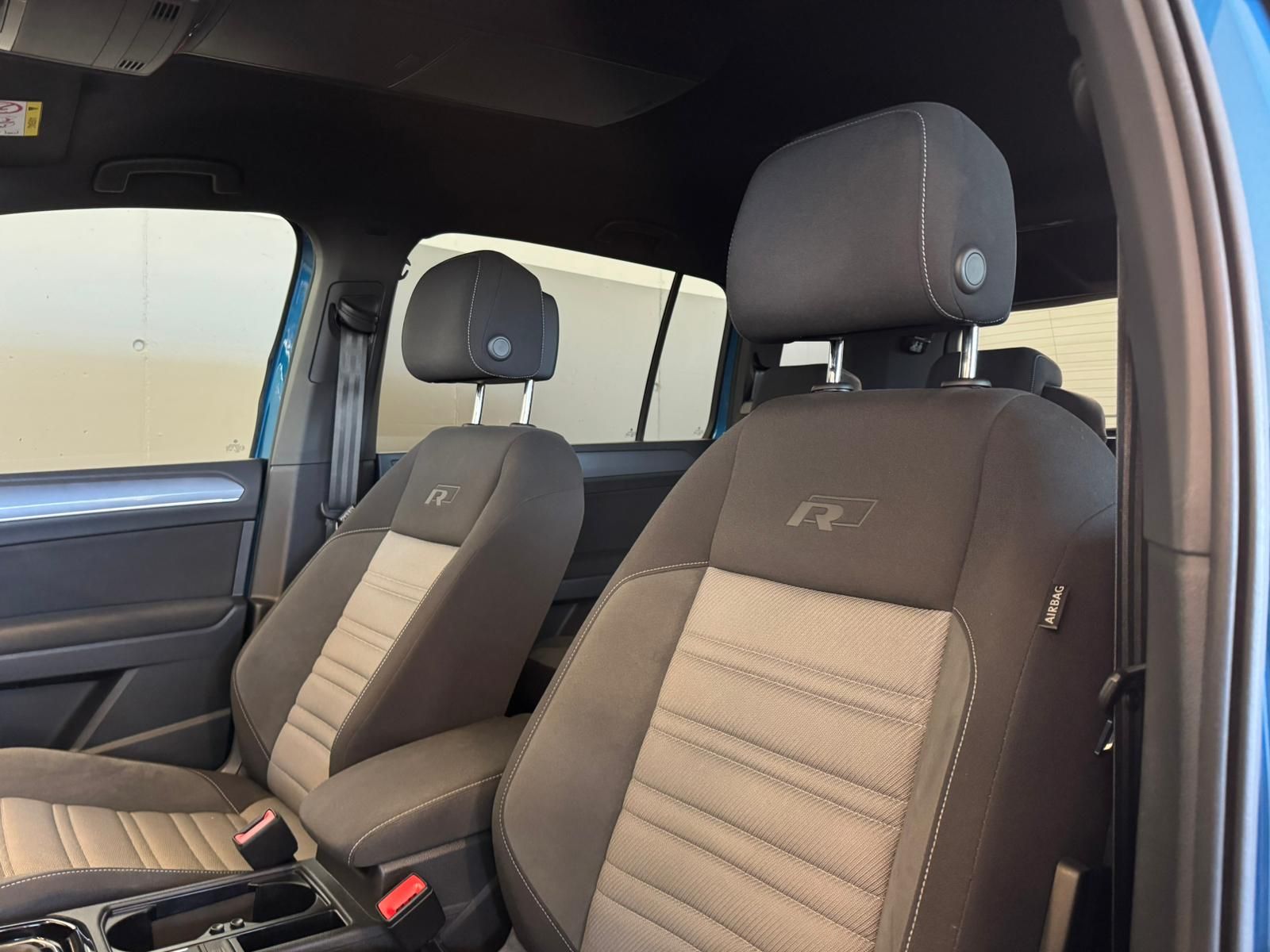 VW Touran R line Blau 2.0 tdi 7posti (9)